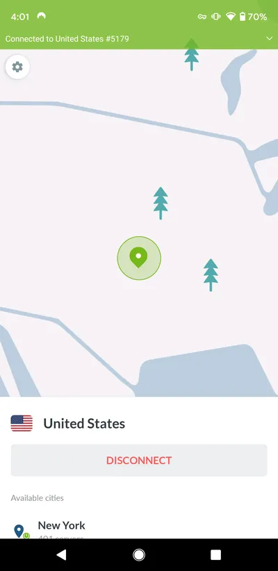 NordVPN 稳定的android VPN